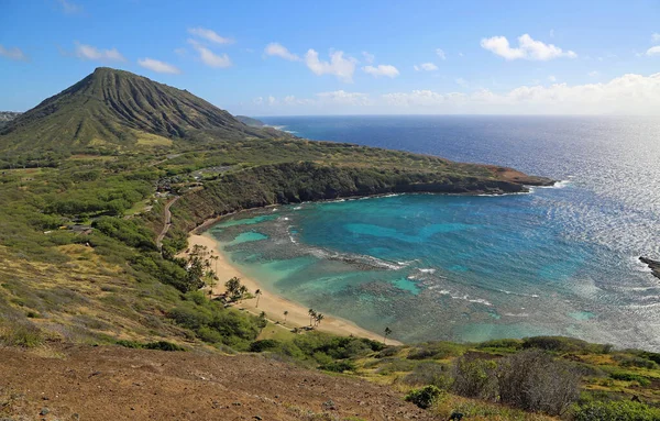 Baía Hanauma Praia Oahu Havaí — Fotografia de Stock