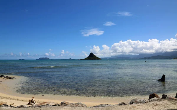 Mokolii Chinesischer Hut Hawaii — Stockfoto