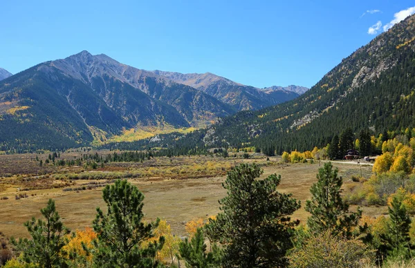 Tvillingsjöarnas Dal Klippiga Bergen Colorado — Stockfoto