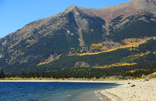 科罗拉多州双湖上的Elbert山 — 图库照片