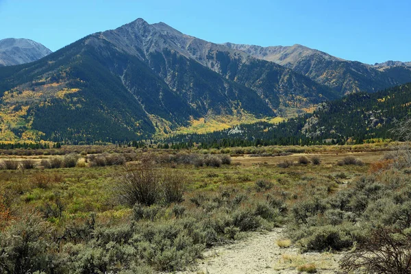 Vale Rinker Peak Twin Lakes Colorado — Fotografia de Stock