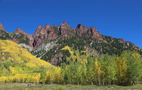 Picos Vermelhos Montanhas Rochosas Colorado — Fotografia de Stock