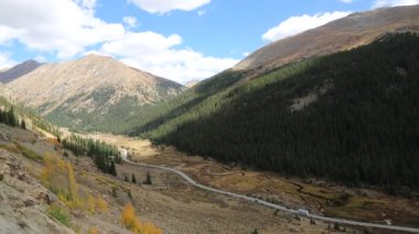 Sahne trafiği - Rocky Dağları Ulusal Parkı, Colorado