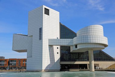 Rock 'n Roll Hall of Fame binası - Cleveland, Ohio