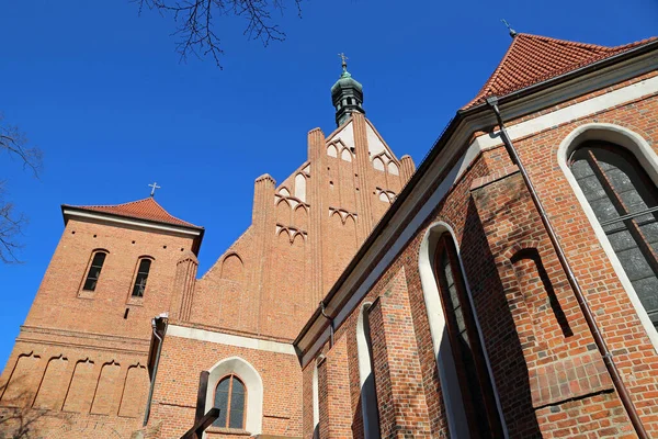 Gotiska Katedralen Bydgoszcz Martin Och Nicholas Cathedral Bydgoszcz Polen — Stockfoto