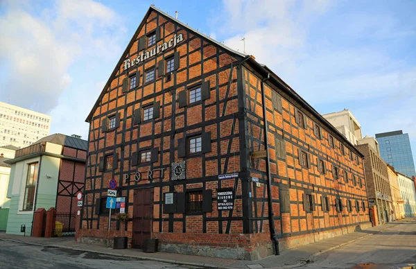 Old Harbor Granary Bydgoszcz Polen — Stockfoto