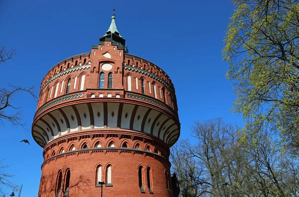 Château Eau Néogothique Bydgoszcz Pologne — Photo