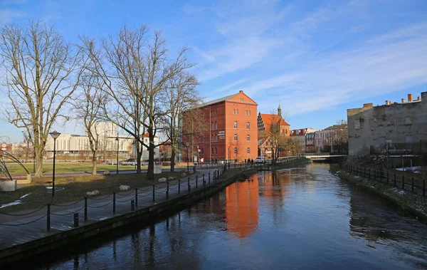 Landscape Red Granary Bydgoszcz Poland — Stock Photo, Image