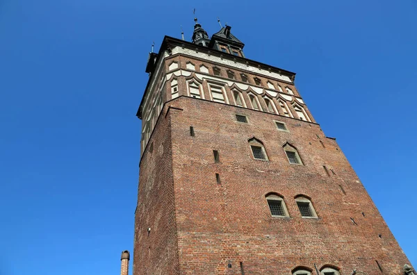 Wieża Więzienna Gdańsku Polska — Zdjęcie stockowe