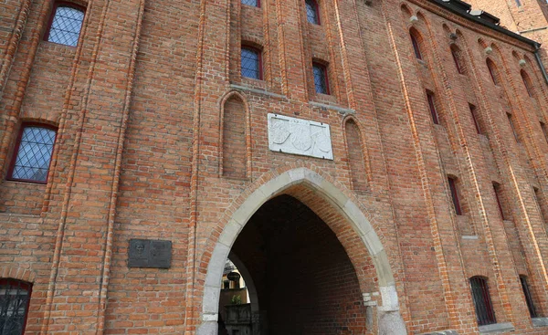 Puerta Verde Del Siglo Xvi Gdansk Polonia —  Fotos de Stock