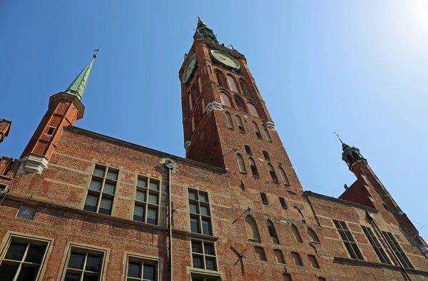 Mairie Gdansk Gansk Pologne — Photo