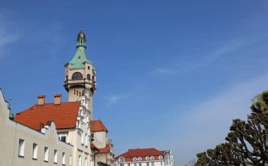 1901 Sopot deniz fenerine bakın - Sopot, Polonya