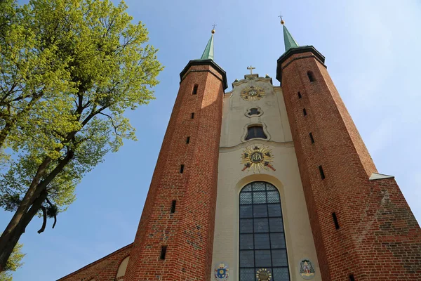 Gdansk Oliwa Archcathedral Polen — Stockfoto