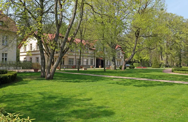 Katedrála Park Gdaňsk Oliwa Polsko — Stock fotografie