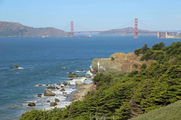 Idyllische Landschaft Golden Gate San Francisco Kalifornien — Stockfoto