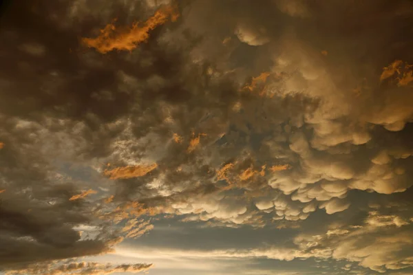 Kleurrijke Wolken South Dakota — Stockfoto