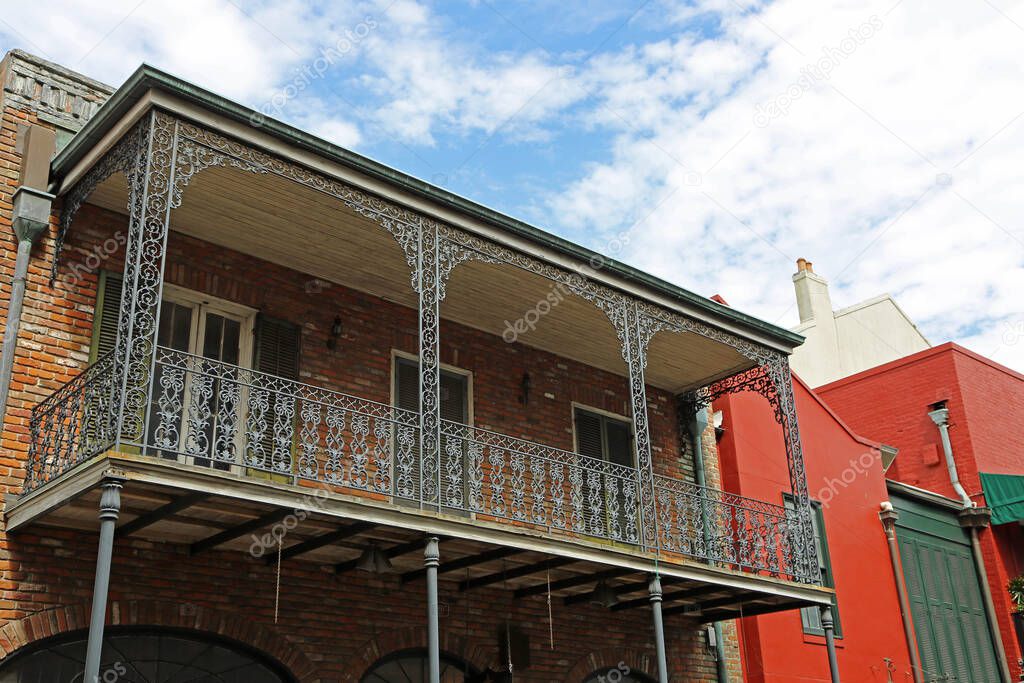 French Quarter balcony - New Orleans, Louisiana