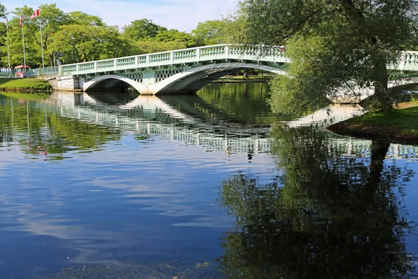 Most Centre Island Toronto Island Ontario Kanada — Stock fotografie