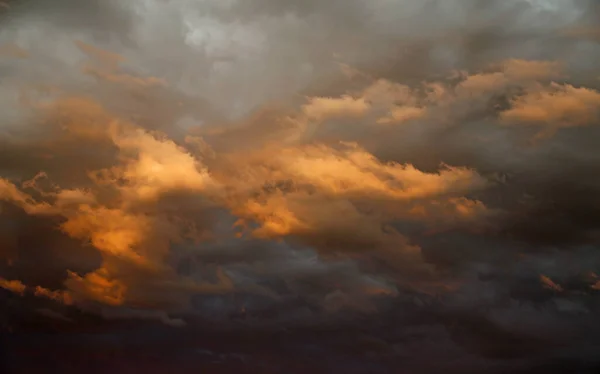 Sarı Gri Bulutlar Güney Dakota — Stok fotoğraf