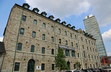 Gooderham Worts Binası - Damıtma Bölgesi - Toronto, Ontario, Kanada