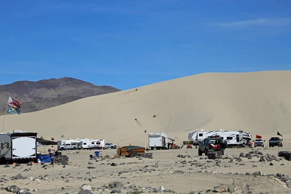 Área Recreação Montanha Areia Nevada — Fotografia de Stock