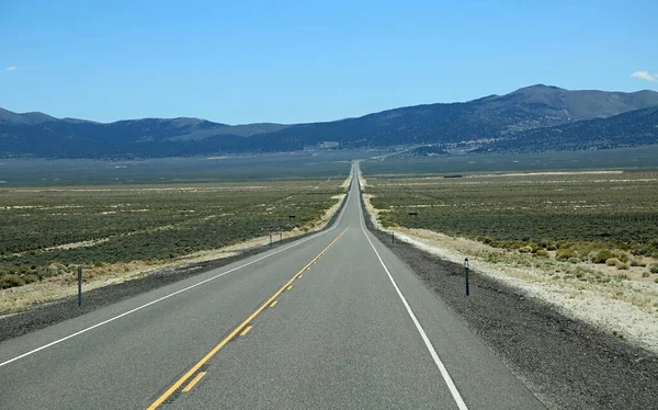 Cesta Údolí Nevada — Stock fotografie