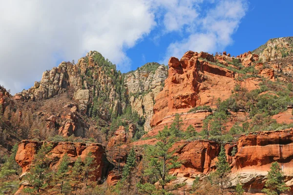 Färgglada klippor på natursköna vägen 89 — Stockfoto