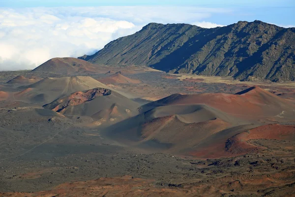 Cônes de cendres volcaniques dans Haleakala NP — Photo