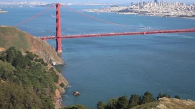 Golden Gate Köprüsü kuzey tarafında