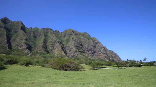 Falaises orientales du ranch Kualoa 