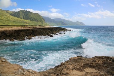 Kaena Point devlet parkı - Oahu, Hawaii