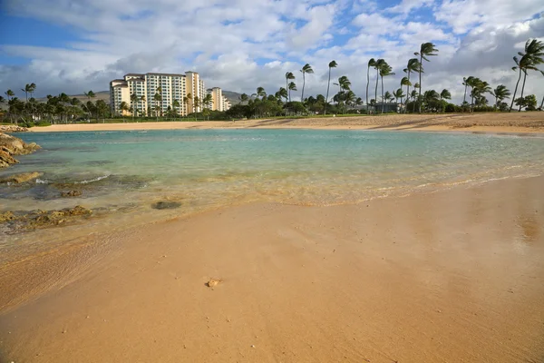 Ulua Lagoon - Ko Olina, Oahu, Hawaii plajda — Stok fotoğraf