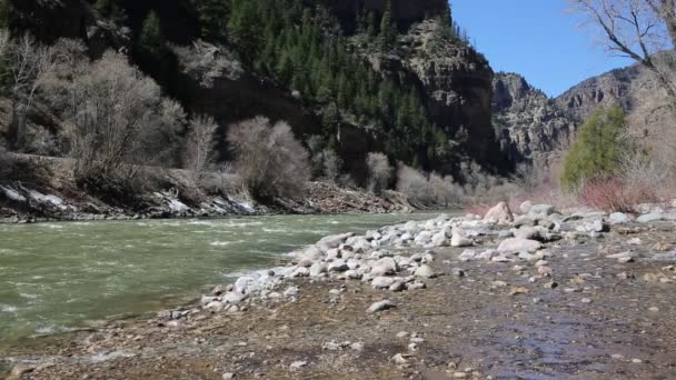 Canyon di ghiaia — Video Stock