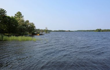 Kabetogama dalgaları - Voyageurs Ulusal Parkı, Minnesota