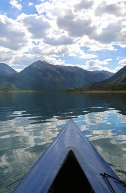 Colorado 'da Kano İkizi Gölleri dikey
