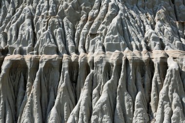 Badlands oluşumu yapısını