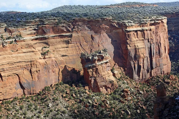 Upadły Rock w Colorado Nm — Zdjęcie stockowe