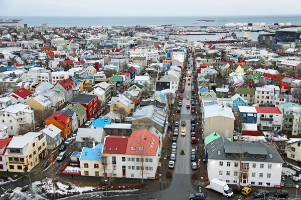 Colorful houses of Reykjavik, Iceland — Stock Photo, Image