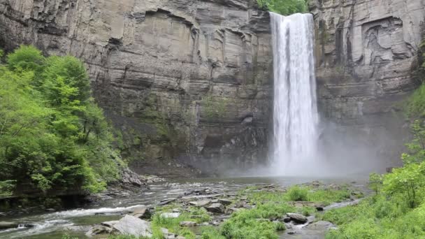 Cataratas Taughannock - Nueva York — Vídeos de Stock