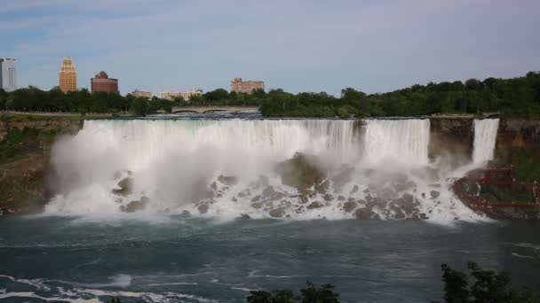 Miasta i Falls - Niagara — Wideo stockowe