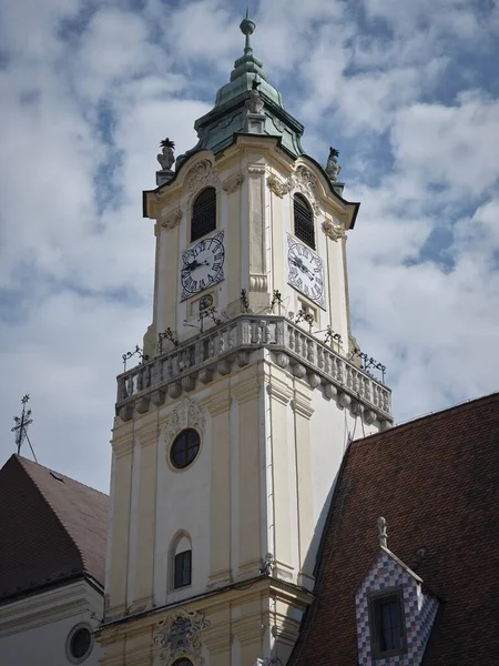 Old Town Hall Tower Bratislava Eslováquia — Fotografia de Stock