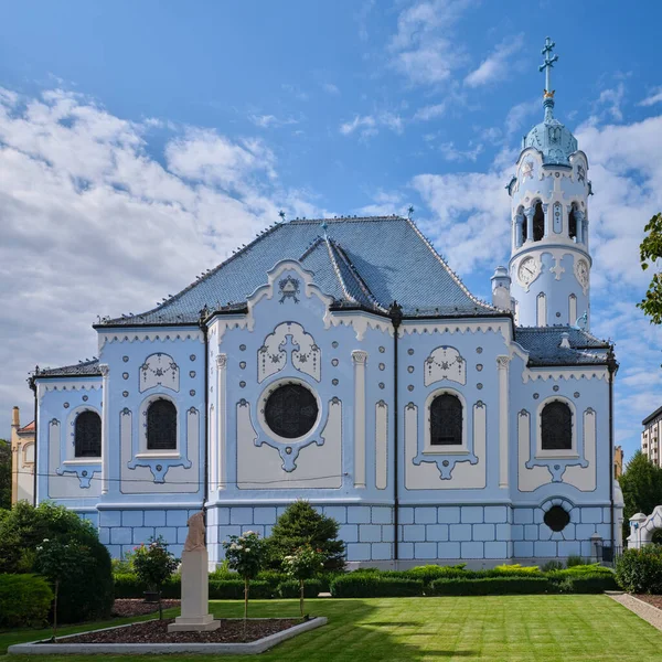 Igreja Santa Isabel Vista Lateral Vulgarmente Conhecida Como Igreja Azul — Fotografia de Stock