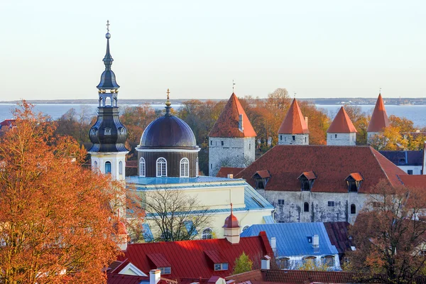 Panorama d'automne de Tallinn, Estonie — Photo