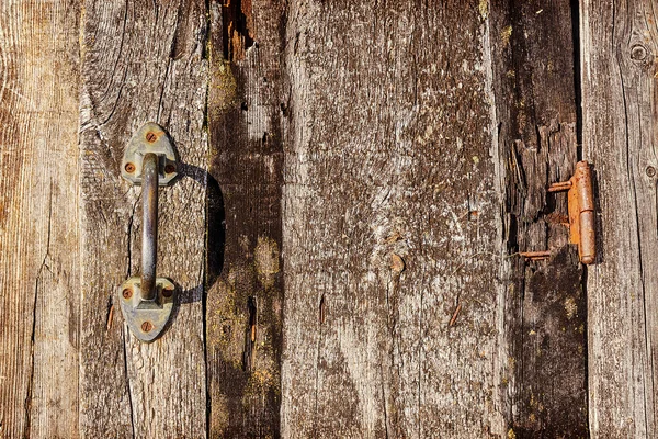 La vieja puerta de madera —  Fotos de Stock