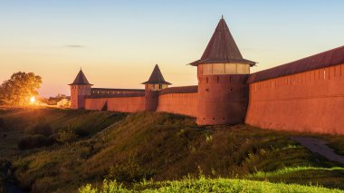 Suzdal Antik şehir. Rusya'nın altın yüzük