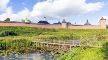 Suzdal Antik şehir. Rusya'nın altın yüzük