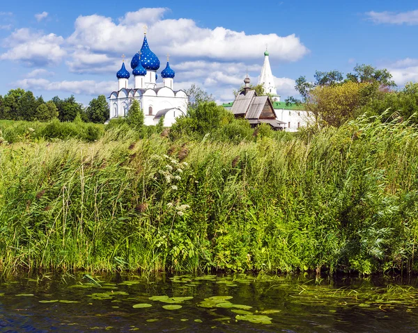 Suzdal Antik şehir. Rusya'nın altın yüzük
