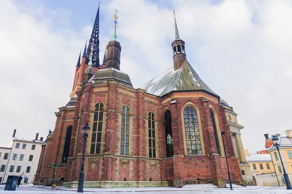 Igreja Riddarholmen em Stockholm, Suecia — Fotografia de Stock