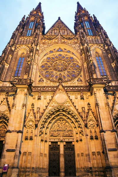 Prag 'daki St. Vitus Katedrali, Çech Cumhuriyeti — Stok fotoğraf