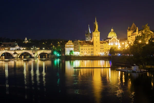 Karlův most v Praze, Česká republika — Stock fotografie